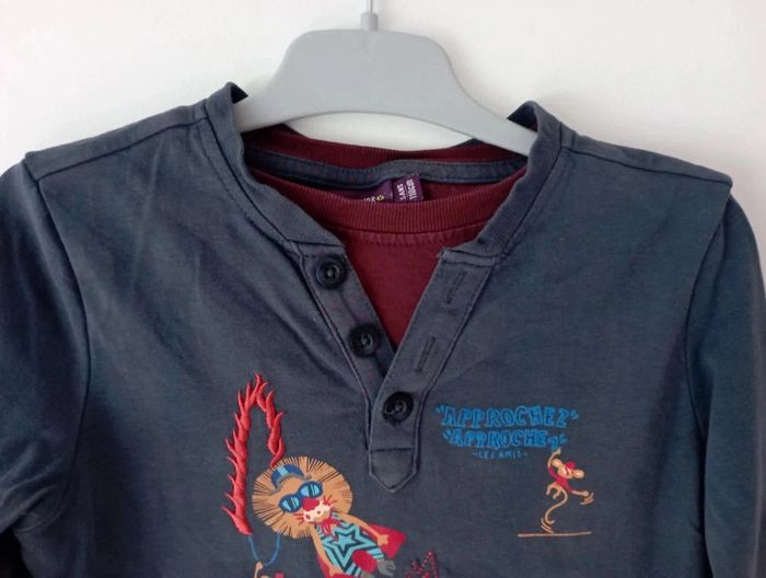 T-shirt manches longues 5 ans Sergent major - photo numéro 2