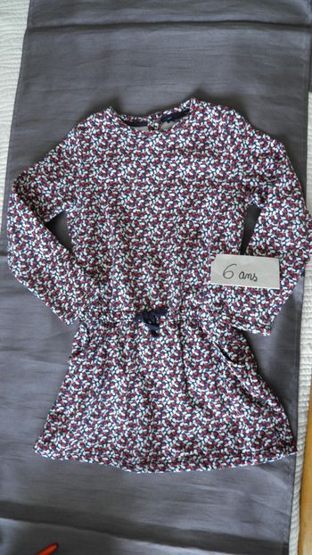 Robe manches longues Okaïdi 6 ans