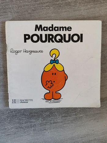 Livre madame pourquoi