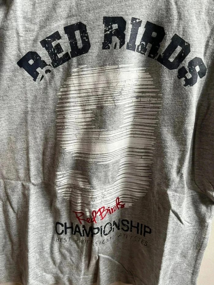 T shirt gris pepperts 6-8 ans - photo numéro 4