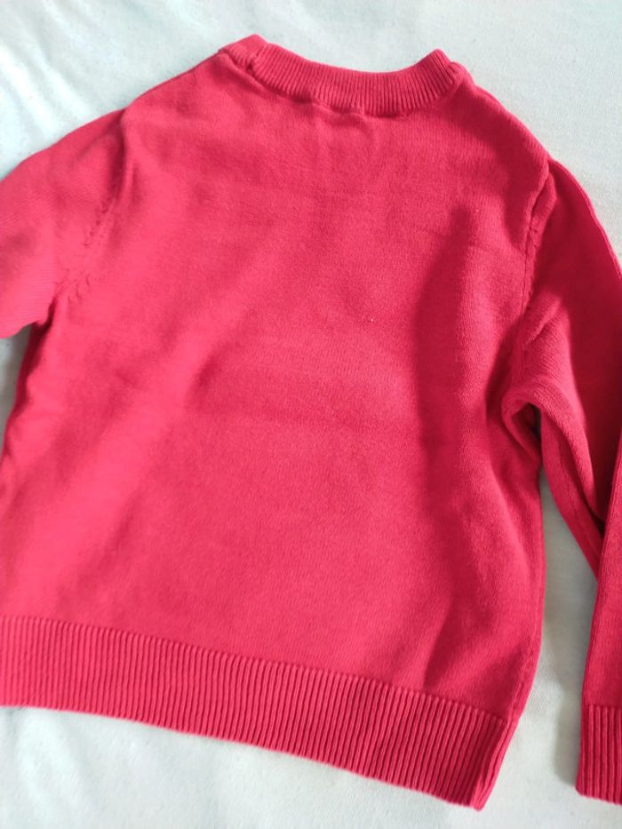 Pull de Noël rennes guirlande 2 ans - photo numéro 3