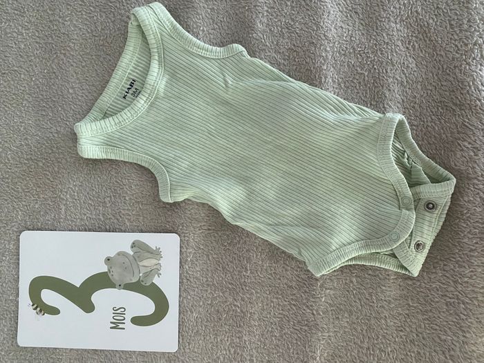 Lot de 3 bodies légers Kiabi – Taille 3 mois - photo numéro 3