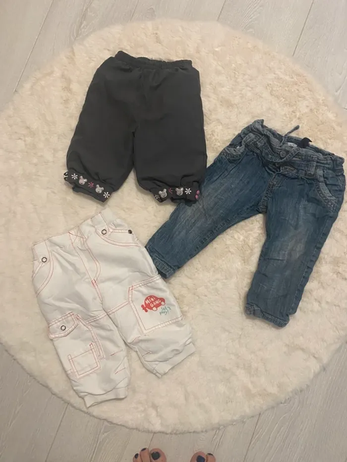 💌Sublime Lot vêtements fille 6 mois hiver – 31 pièces – Disney, Kiabi, TBE idéal revendeur 💌 - photo numéro 2