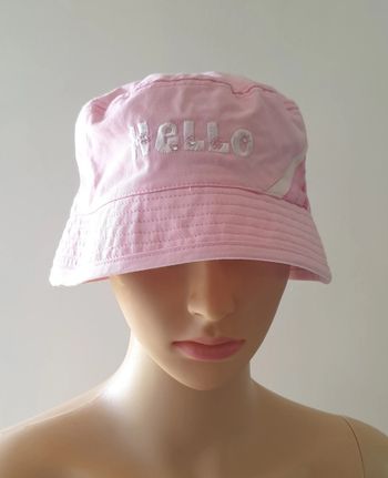 ⭐ Chapeau bob Hello taille 56 cm 8/12 ans #emyfleury_chapeaux