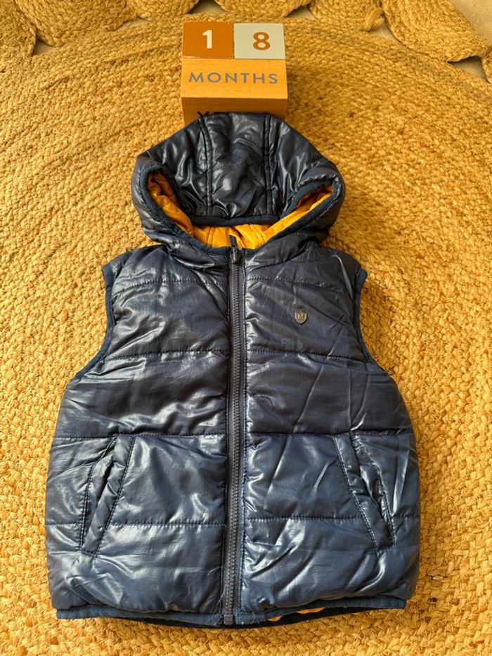 Veste sans manche 18 mois