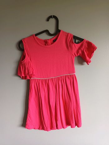 Robe manches courtes 5 ans (épaules nues)