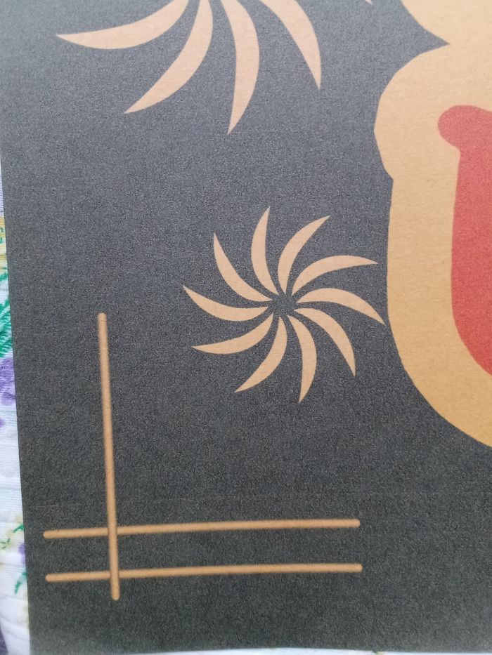 AFFICHE POSTER A3 JAPON FOND BLEU - photo numéro 4