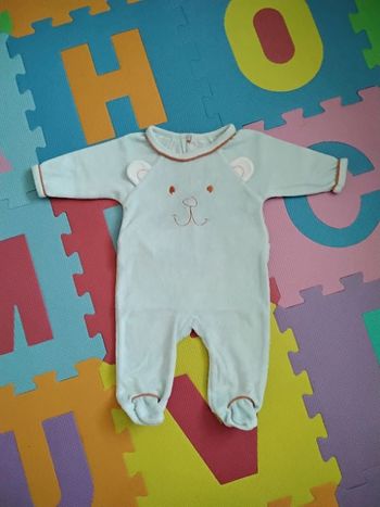 Pyjama ours bleu