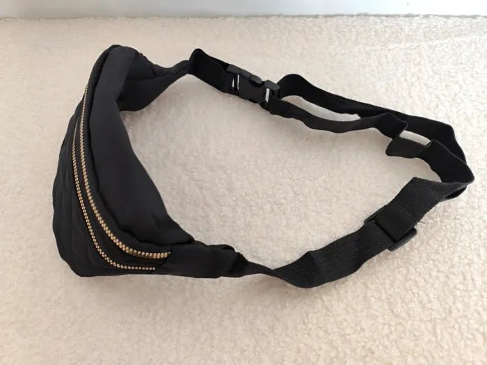 Sacoche sac banane noir fille - photo numéro 3