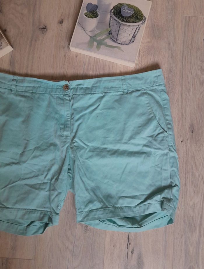 Short turquoise Décathlon - photo numéro 2