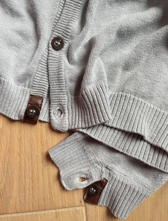 Cardigan gris - Deeluxe - XXL - photo numéro 7