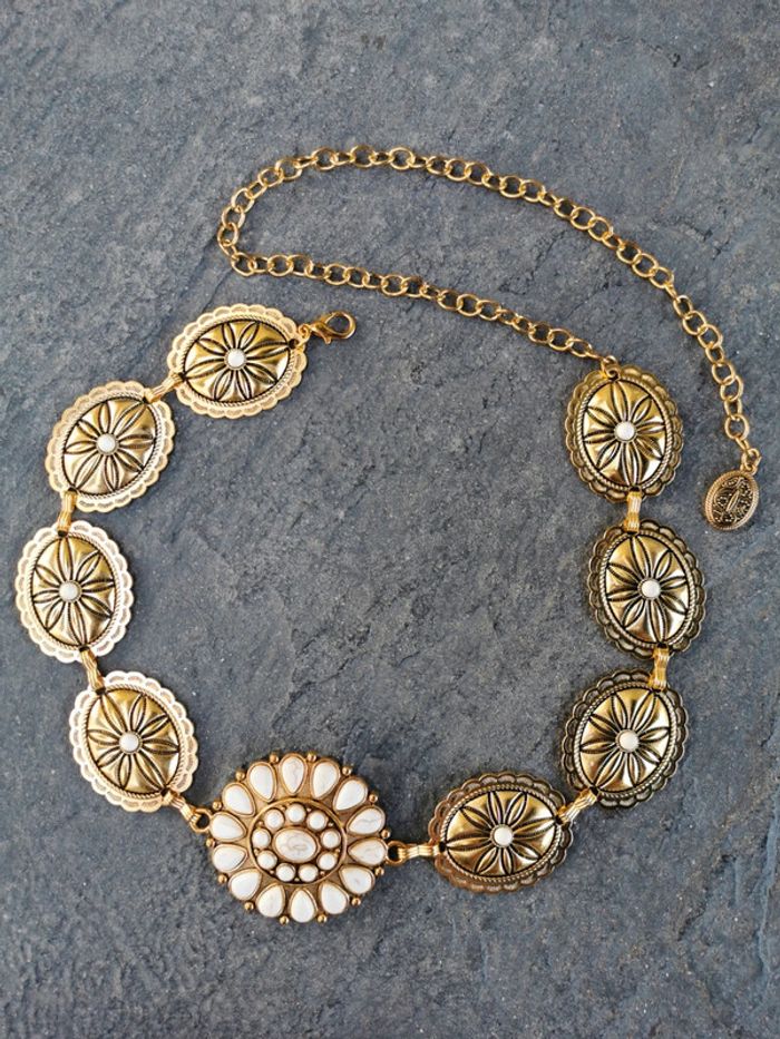 A48 ceinture chaîne de corps doré or tendance réglable - photo numéro 2