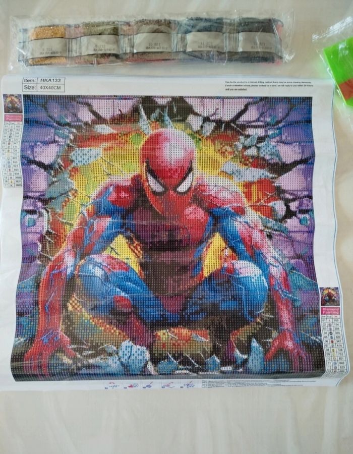 Diamond painting spiderman #N024 - photo numéro 2