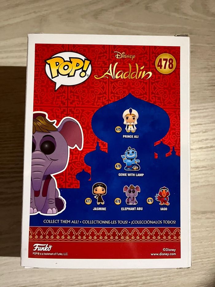 Funko Pop Elephant Abu - Alladin - photo numéro 3