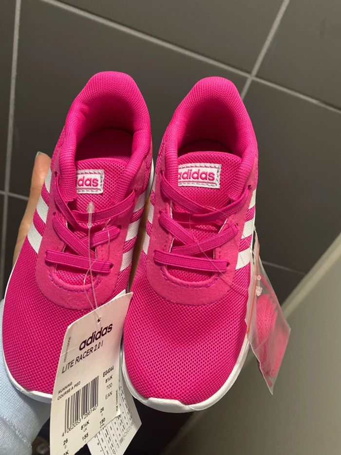 Basket adidas lite racer taille 26 neuve - photo numéro 4