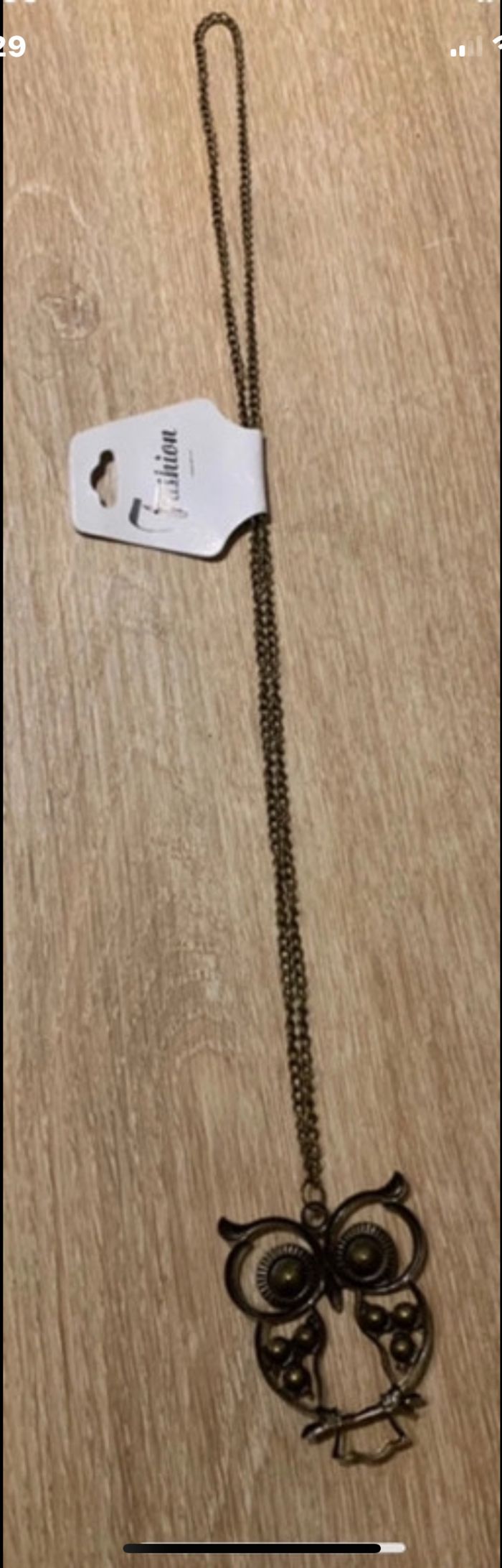 Collier hibou - photo numéro 5