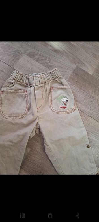 Pantalon snoopy 12 mois