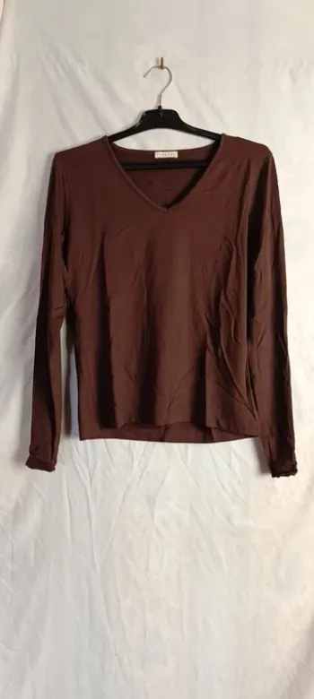 142- haut manche longue, carbone, Taille 3