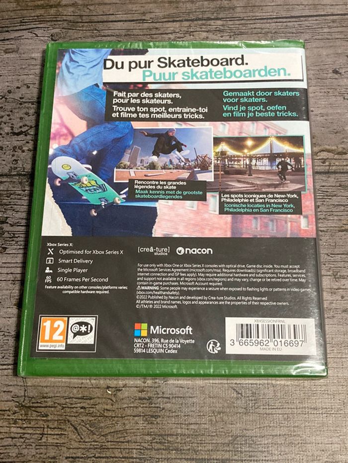 Session Skate Sim Xbox Series X neuf VF - photo numéro 2