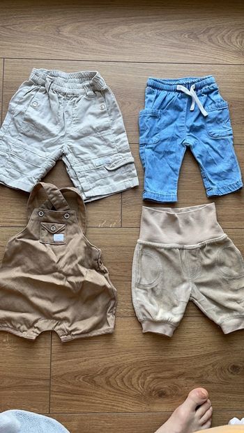 3 pantalon 1 salopette lot