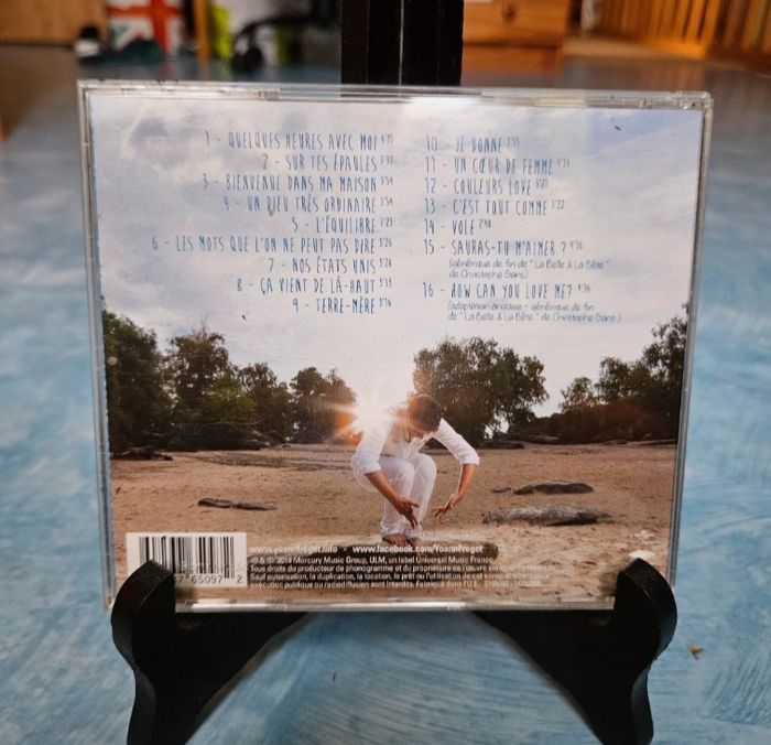 Cd  "Quelques heures avec moi" Yoann Freget 💿 - photo numéro 2
