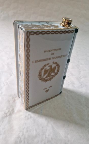 Flacon Porcelaine Camus Napoléon Cognac Bi-centenaire Limoges Haviland