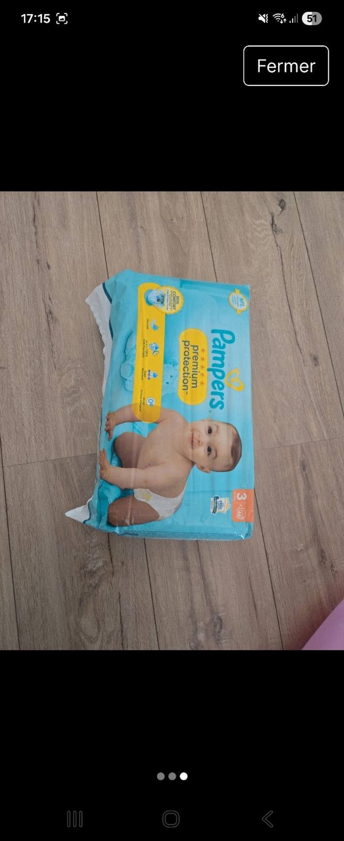 Paquet pampers T3 - photo numéro 3