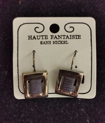 Boucles d'oreilles dormeuses