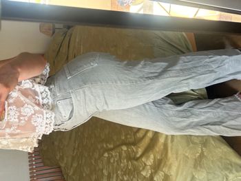 Jean Kaki stradivarius taille 36