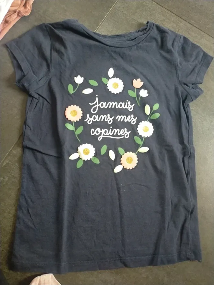 Lot tee-shirt manches courtes 8 ans - photo numéro 3