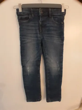Jeans enfant, bleu marine, Marque Denim, 3-4ans, 104cm