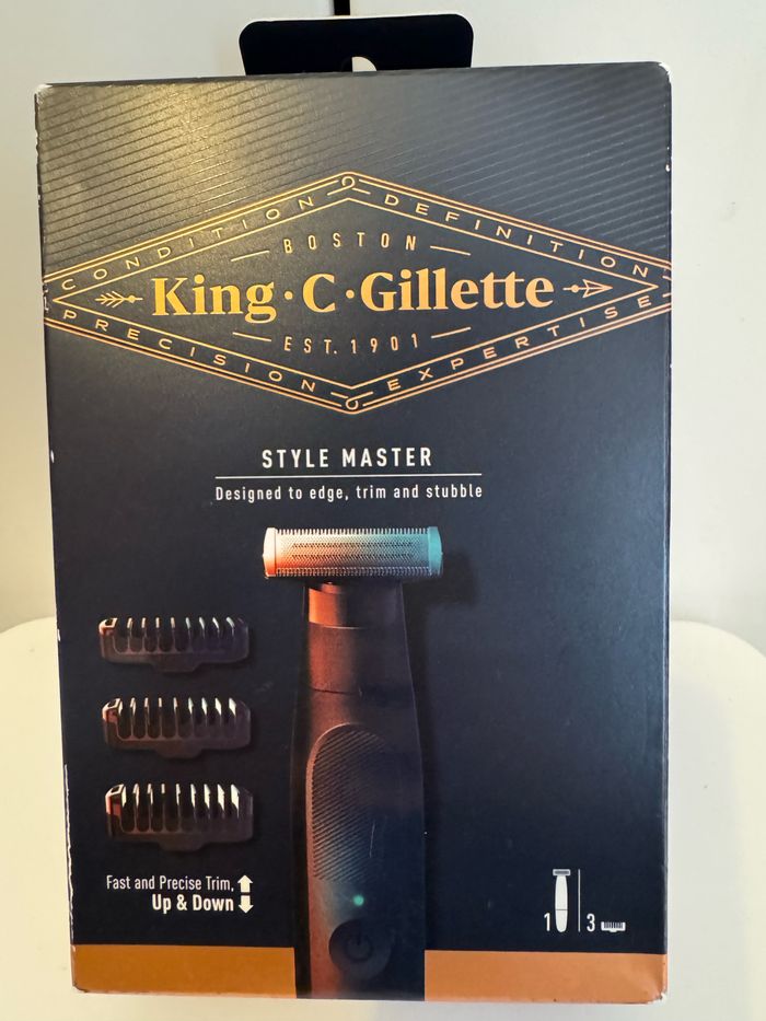 Tondeuse à barbe King c Gillette
