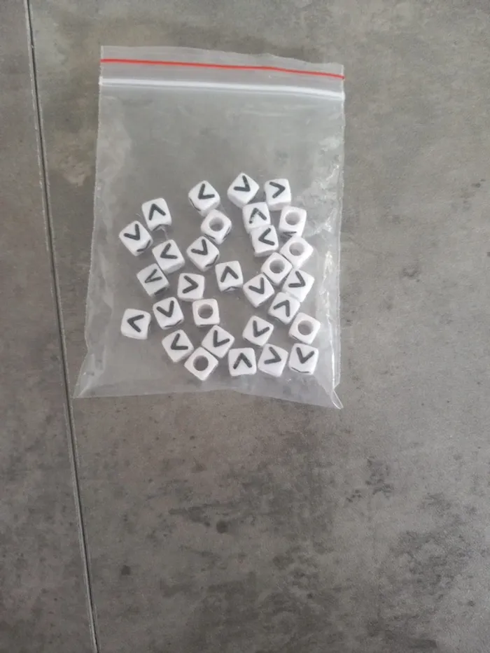 Perles lettres