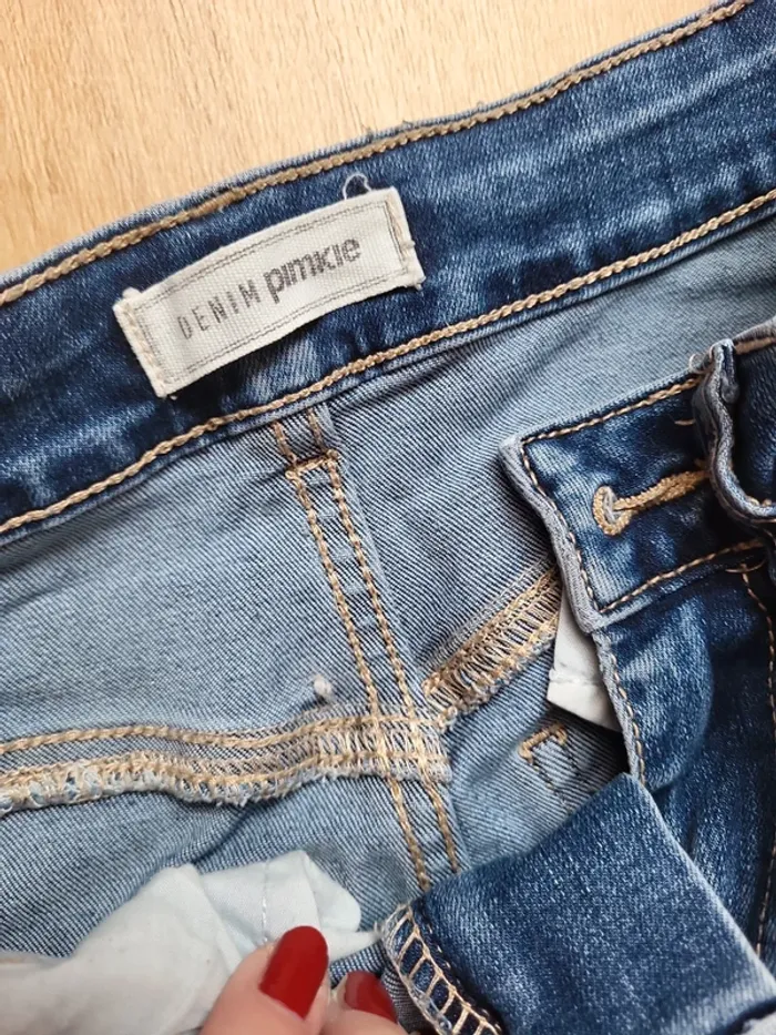 Jeans bleu denim pimkie 34 - photo numéro 2