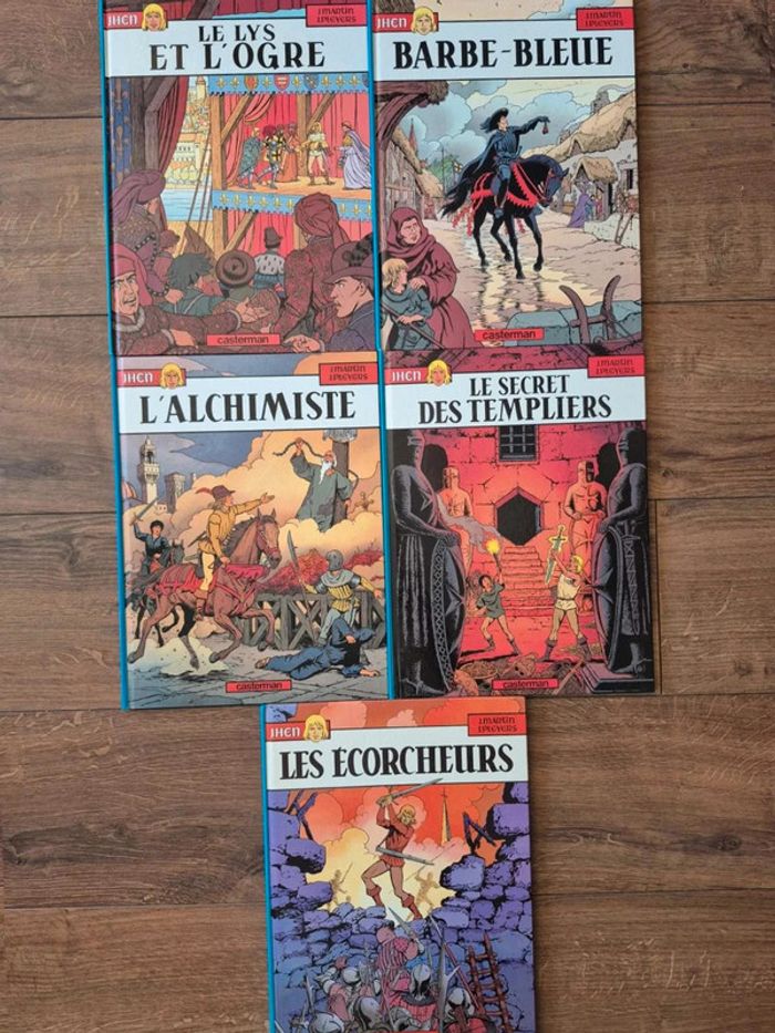 Lot de 5 bandes dessinées Jhen