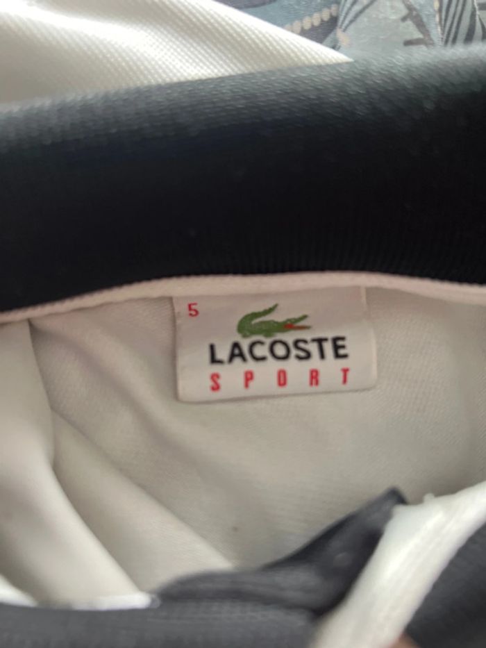 Polo Lacoste Sport – Made in France – Taille 5 – Vintage 80’s - photo numéro 4