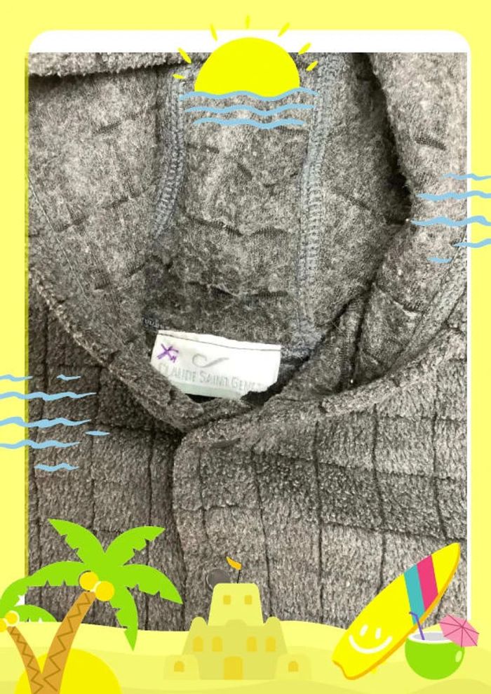 Veste grise chaude Claude Saint Genet 3 mois - photo numéro 5