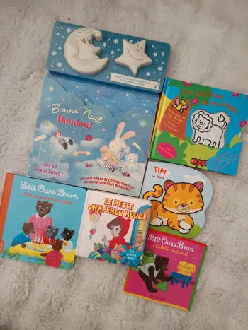 Lot de 6 livres enfants
