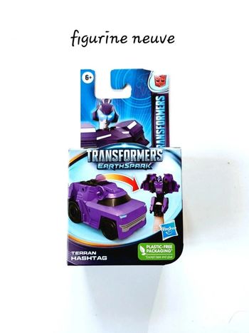 Figurine Transformers Earthspark Terran Hashtag