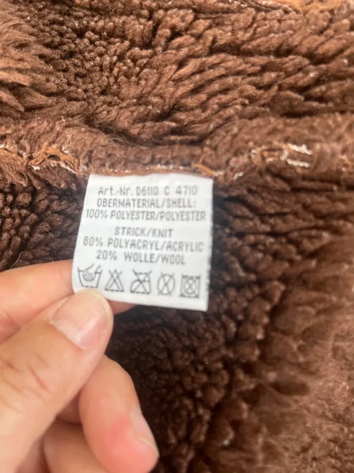 Veste marron doublée polaire IDPDT – Taille XL Automne - photo numéro 11