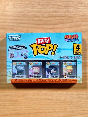 Boîte Bitty Pop! Naruto Shippuden – Team 7 avec Naruto (6th Path) CHASE