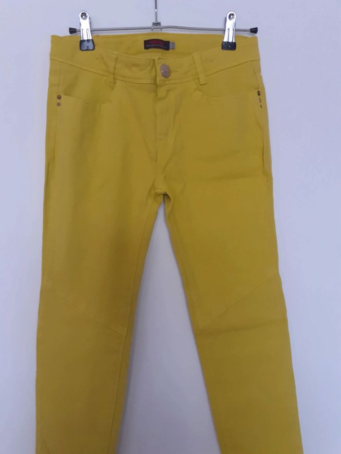 Pantalon fille Catimini 12 ans Vert - photo numéro 2