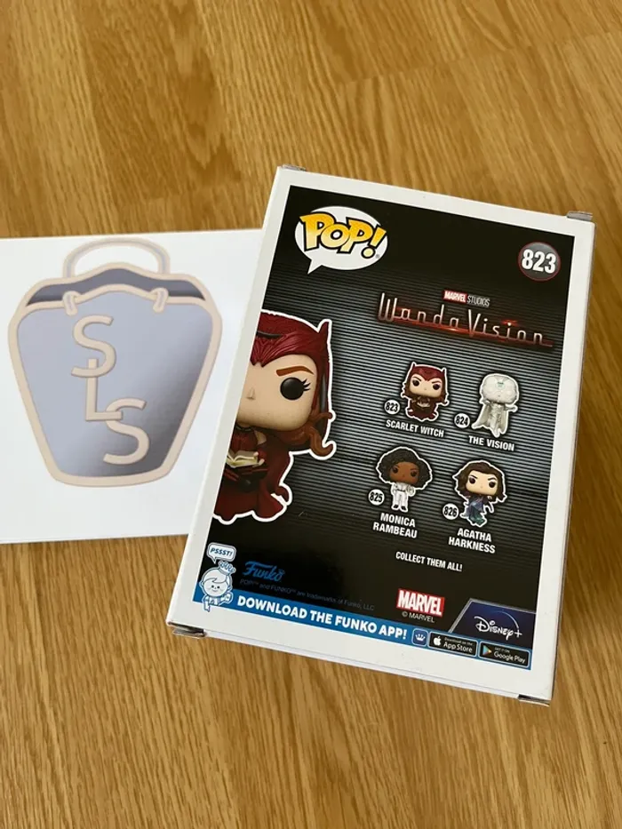 Funko Pop Marvel WandaVision Scarlet Witch Edition Spéciale - photo numéro 3
