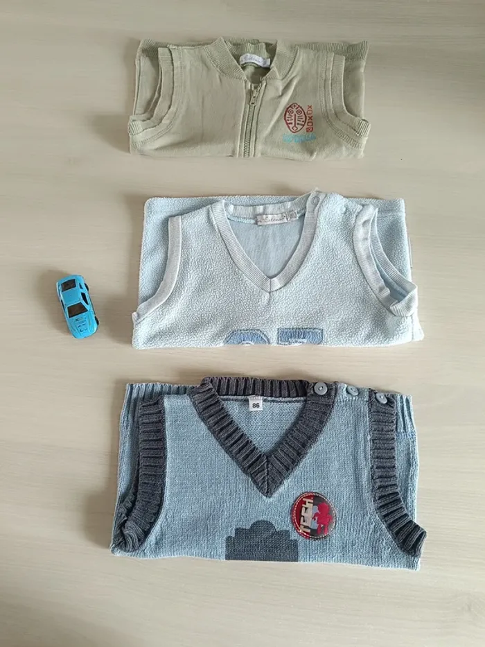 3 gilet sans manche