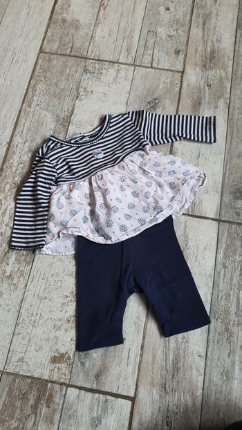 Ensemble  absorba 3 mois 62 cm en très bon état 👌