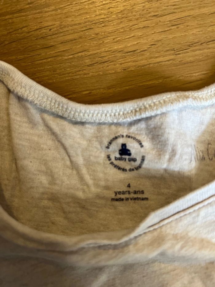 T-shirt gap coeur 4 ans - photo numéro 2