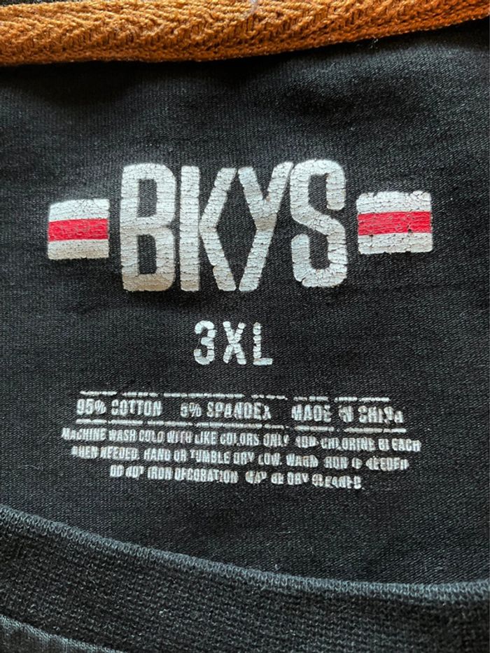 T-shirt noir pour homme BKYS Lucky Charm taille 3XL 376 - photo numéro 9