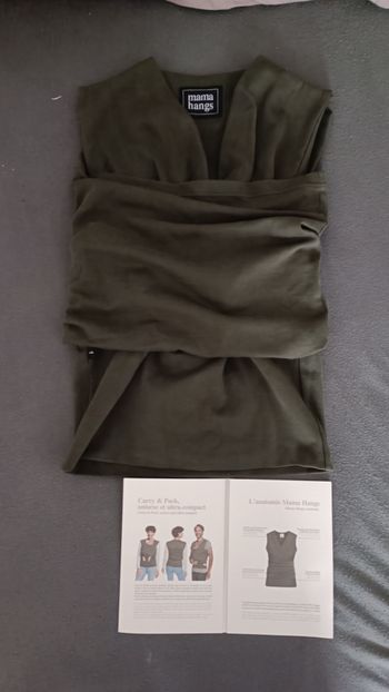 Mama hangs Carry and Pack Olive taille 1