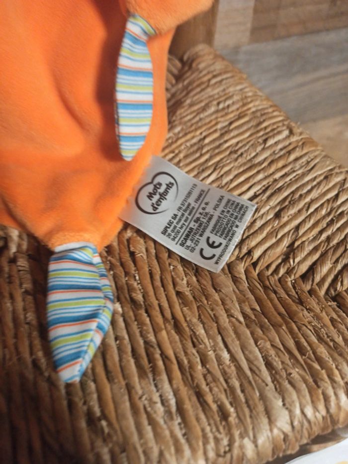 Doudou chat mots d'enfants tbe - photo numéro 3