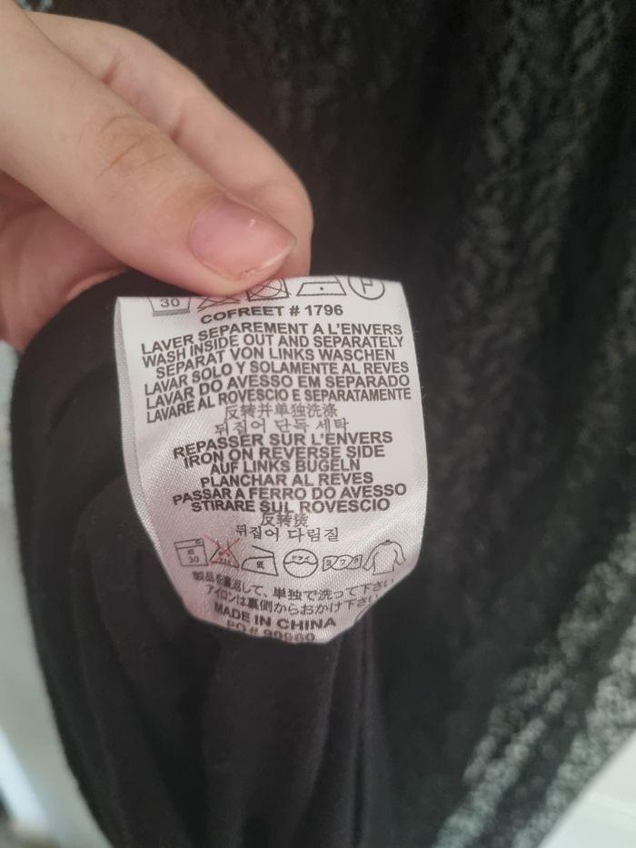 Robe Noir En Dentelle, School Rag - photo numéro 4